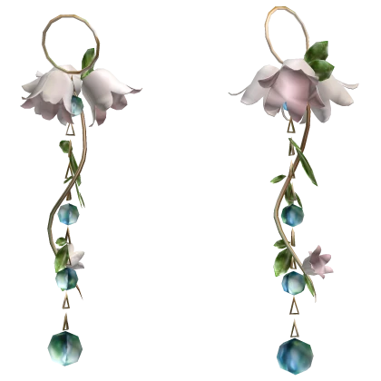bell flowers earrings