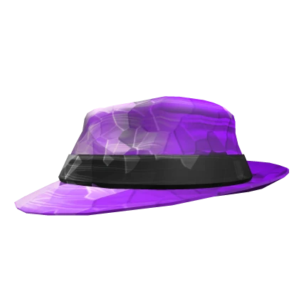 Amethyst Crystal Fedora