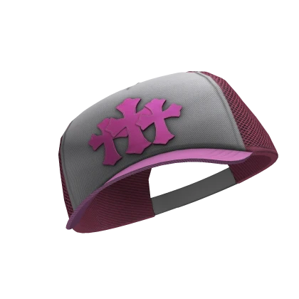 Chrome Hearts Cross Patch Trucker Hat | Tilted