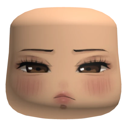 pouty manhua chibi makeup anime