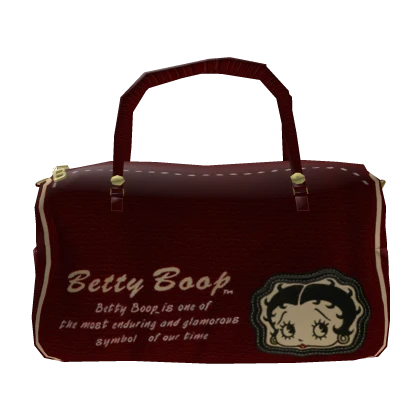 Betty Boop leather purse(Red)