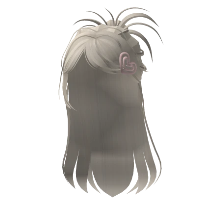 🍀Swept Half Up Hair (Ash)