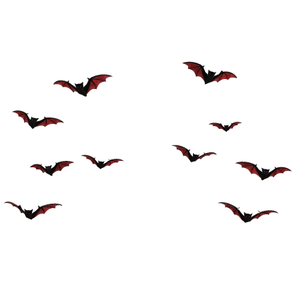 🦇 Bat Aura Black and Red
