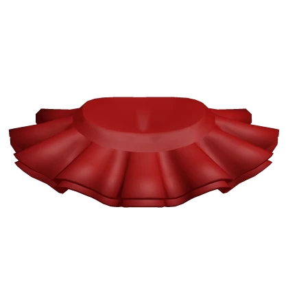 [Blush Fashion] Red Frill Skirt