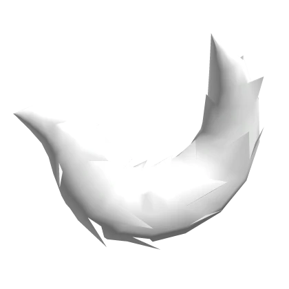 White Big Fur Tail