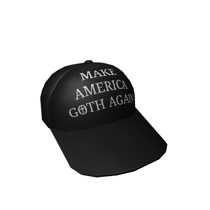Jaydes Make Goth Washed Distressed Cap