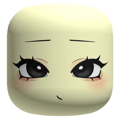 Cute Lash Face - Yellow