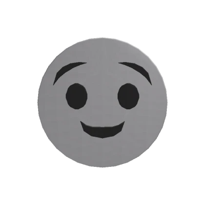 Recolorable Happy Emoji Head