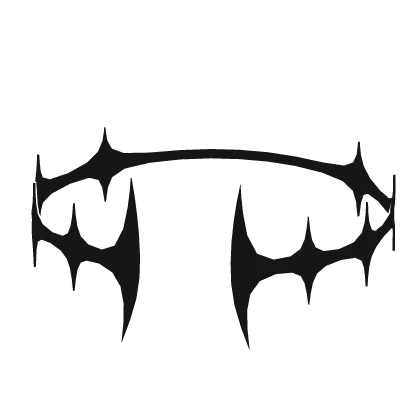 Void Crown Black and White