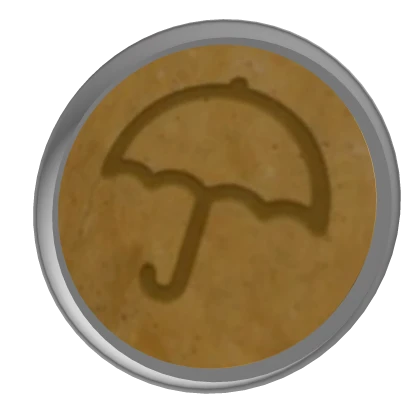 Squid Game Umbrella Cookie Dalgona