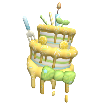 ♡ cute yummy lemon birthday cake party