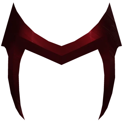 Chaos Witch Face Crown in Red