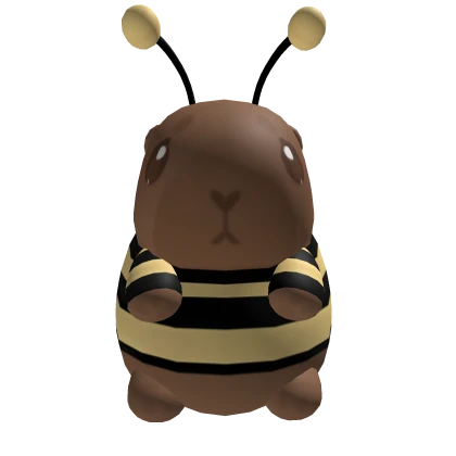 Cute Capybara dressed as a Bee