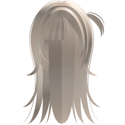 ꒰ cute light blonde long side ponytail hair ♡꒱