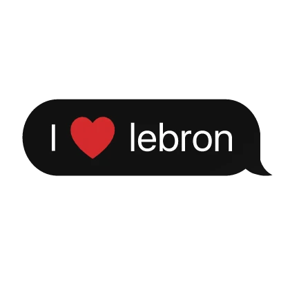 I heart lebron james