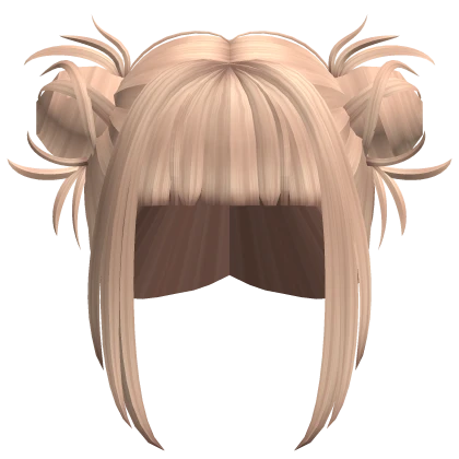 Toga's Wispy Messy Villain Buns (Blonde)