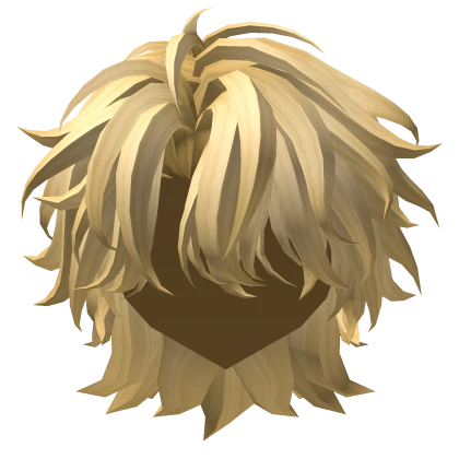 Beautiful Blonde Wolfcut