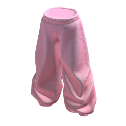 Y2K Baggy Pants (Pink)