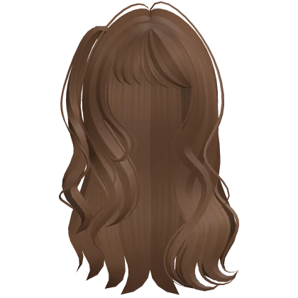 long half side pigtails shoujo hairstyle ginger