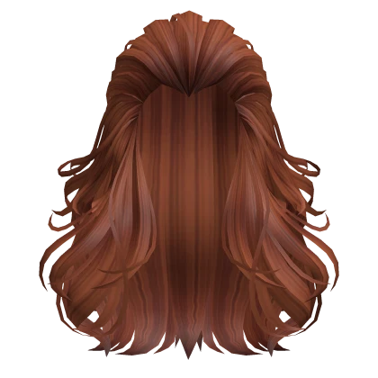 Chaos Witch Wavy Hair in Ginger