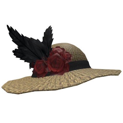 Victorian Lady Straw Hat