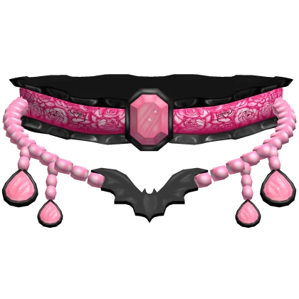 Halloween Light Pink Layered Necklace