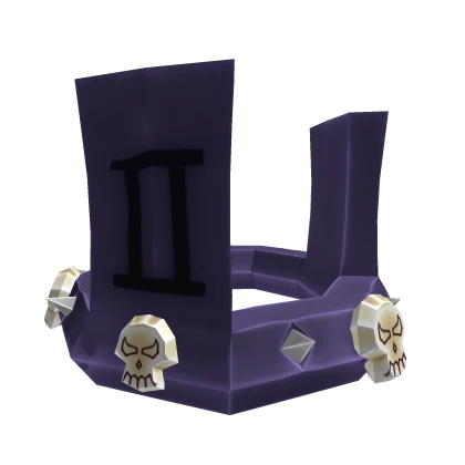 purple domino skull with runes  - code (hje15uhjf)