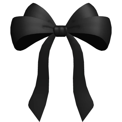 Popular Black Silhouette Hair Bow