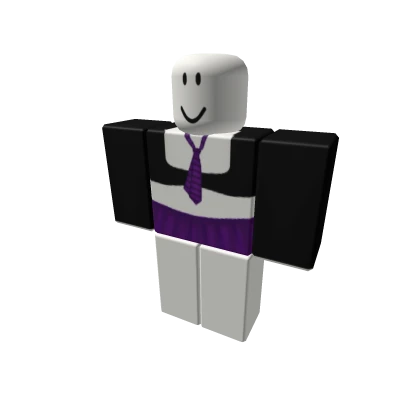 (AG) violet valk purple tie dh emo y2k