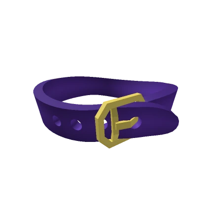 Guilded Purple Oversized Creature Collar