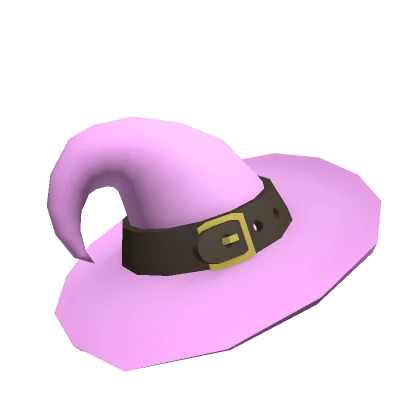 Stylised Pink Wizard Hat