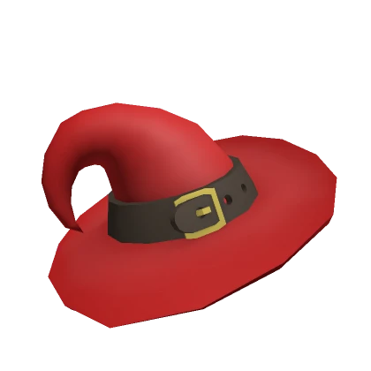 Stylised Red Wizard Hat