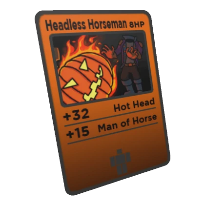 Headless Horseman Trading Card