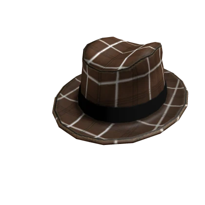 Brown Wool Fedora