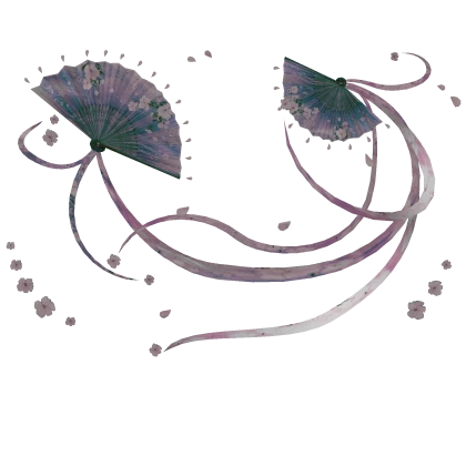 Soft Flowery Traditional Fans Fantasy Aura