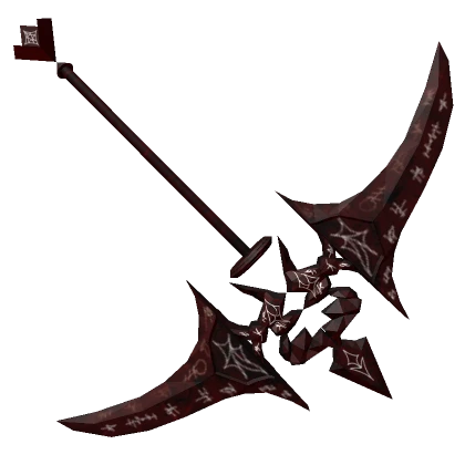 Red Rune Scythe