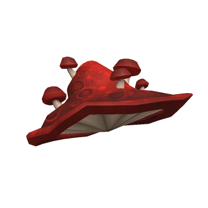 Red Mushroom Witch Hat