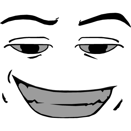 Confident Sigma Face Addon For Screen TItan