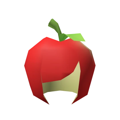 🍎Low Poly Apple Hair