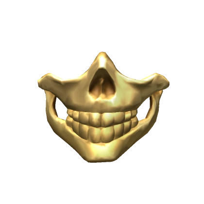 Mask Of The Forgotten One in Gold