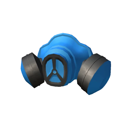 Blue Gas Mask