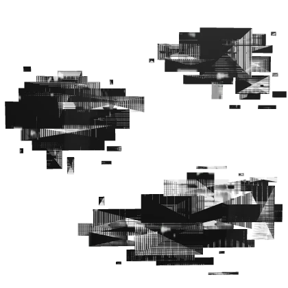 [Animated] Glitched TV Static Body Cover White