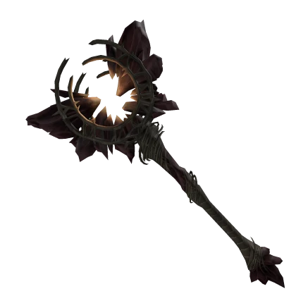 Magic Wizard Crystal Monster Staff (PBR)
