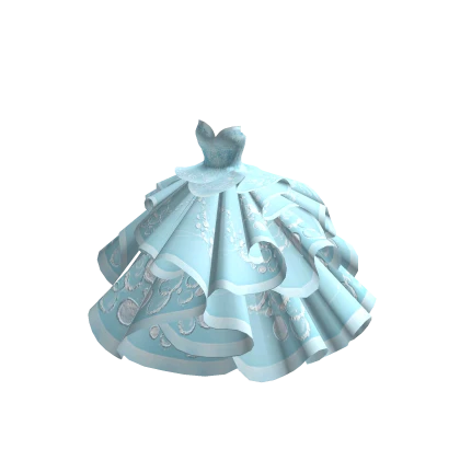 Glinda's Bubble Ball Gown (Blue)🫧🩵