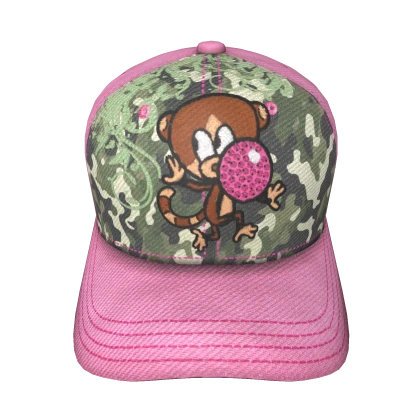 Cute Cap | Camo & Pink