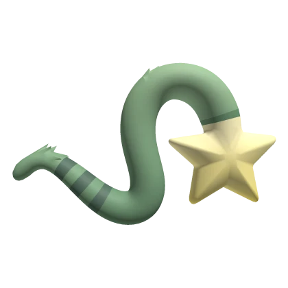 Alien Cat Star Shaped Tail