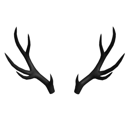Dark Deer Antlers