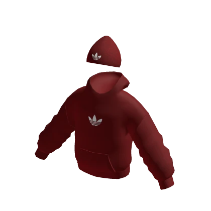 adidas Christmas Cute Fire Hoodie Beanie