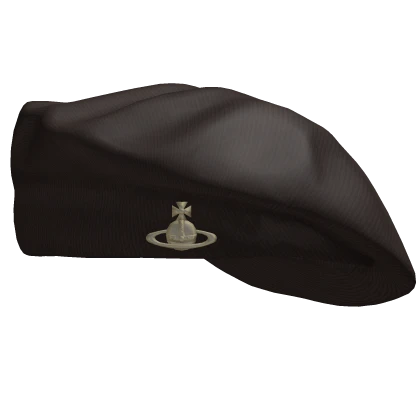 🐻Cute & Trendy Brown Y2K Emo Vivi Beret🐻
