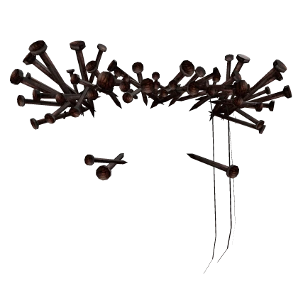 Rusty Creepy Nails Crown